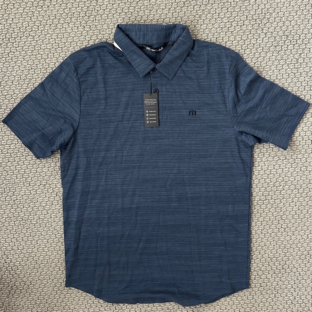 Men's Blue Polo Shirt